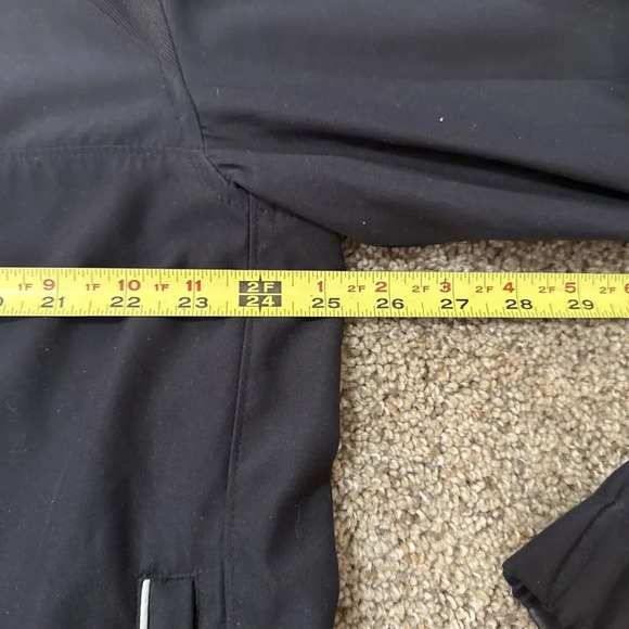 Calloway Pullover 1/4 Zip Sweater Mens‎ L Black All Weather Series Windbreaker - Picture 7 of 12